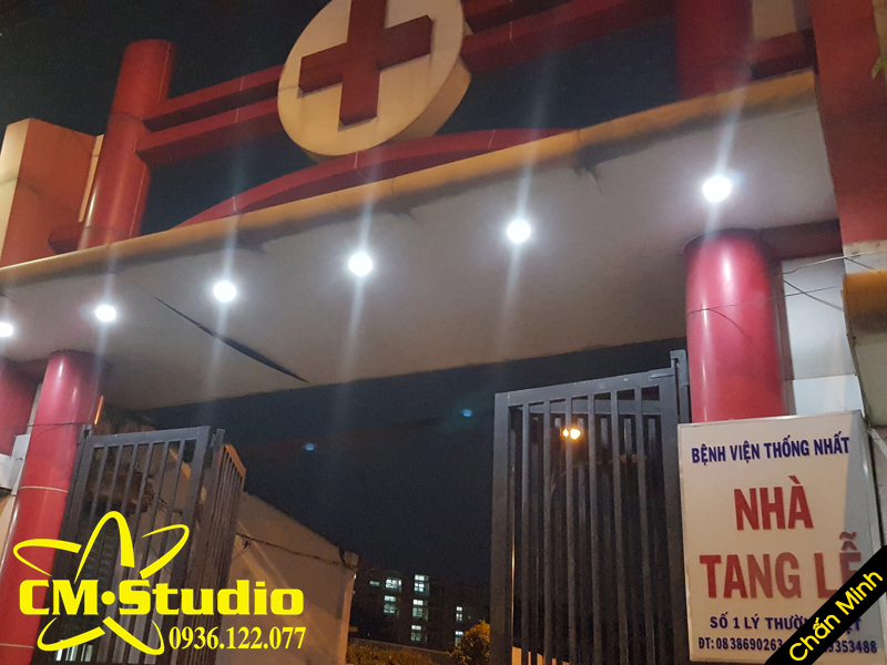 Chuyên quay phim tang lễ tại nhà tang lễ Thống Nhất